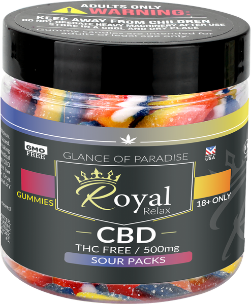 Royal Relax 500mg Sour Packs